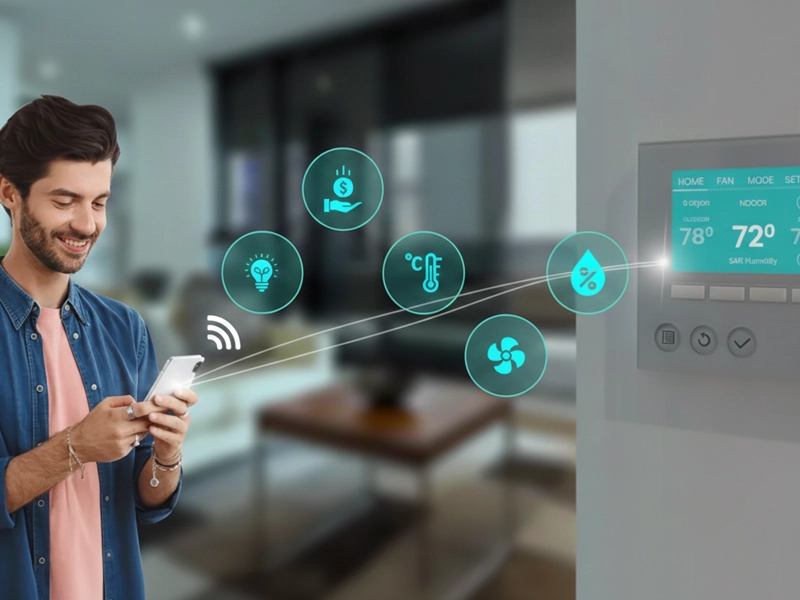 کاربردهای ترموستات هوشمند